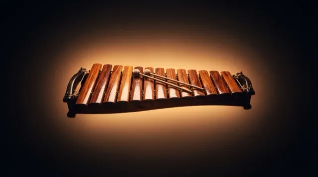 A xylophone